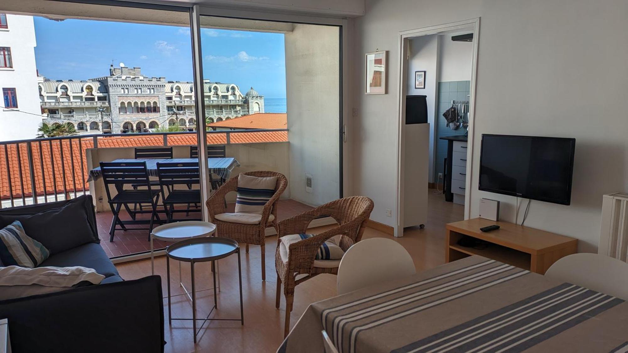 Appartement 3 Pieces Au Coeur D'Hendaye Plage 외부 사진